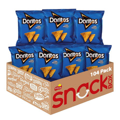 Doritos Flavored Tortilla Chips, Cool Ranch, 1 Ounce (Pack of 104)
