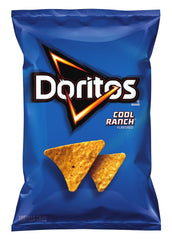 Doritos Tortilla Chips, Cool Ranch, 2.13 Ounce