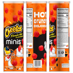Minis Cheetos Canister - Flamin' Hot Bites