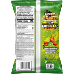 Doritos Tortilla Chips Dinamita Chile Limon Bag, 10.75 Oz