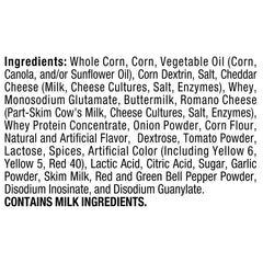 Doritos Flavored Tortilla Chips, Reduced Fat Nacho Cheese, 1 Ounce (Pack of 72)