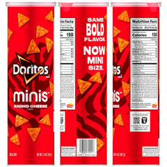 Doritos, Mini Nacho Cheese, 5.12 Ounce